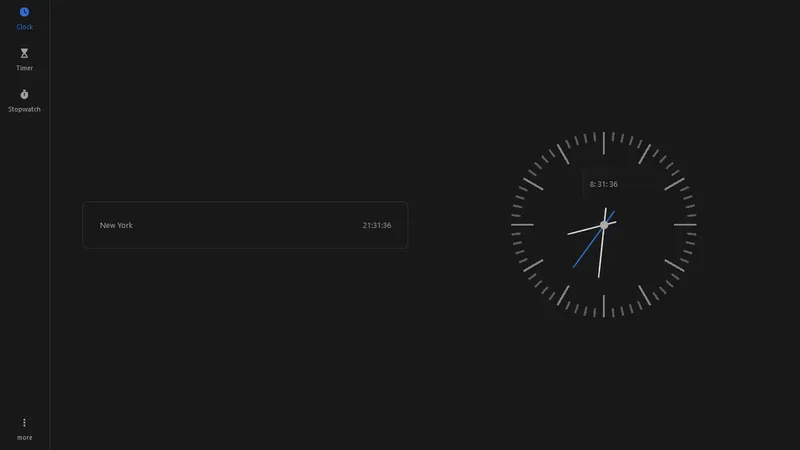 Screenshot of TellTime